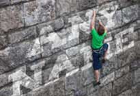 Wall climber Personalised image