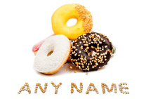 Personalised Image - Doughnuts image