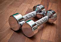 Dumb Bells Personalised image