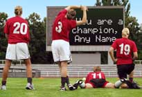 Football Girls Personalised image