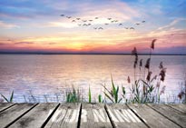 Personalised Image - Lake Sunset image