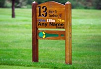 Golf Calendars - Tee Marker Board image  Golf Calendars - Tee Marker Board image
